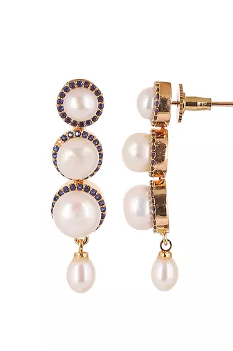 Natural fresh water pearls set from hyderabad