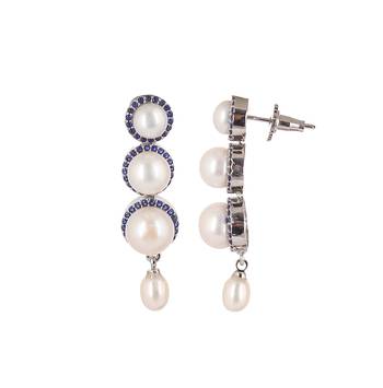 Natural fresh water pearls set from hyderabad 4
