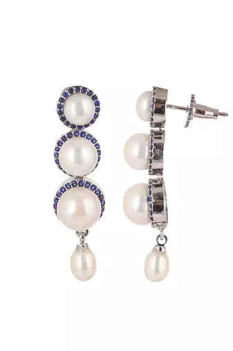 Natural fresh water pearls set from hyderabad