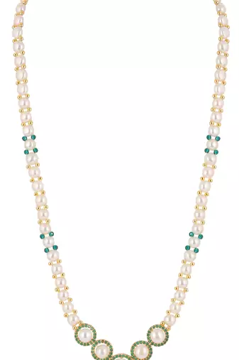Natural fresh water pearls set from hyderabad