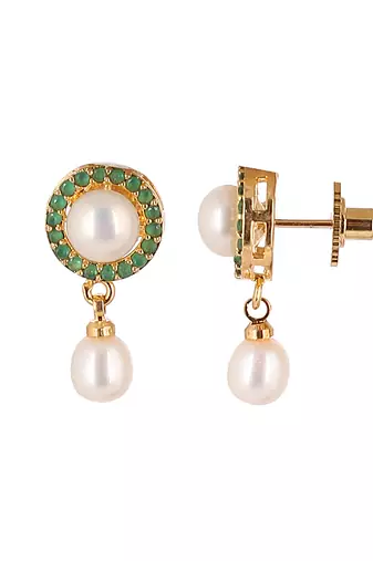 Natural fresh water pearls set from hyderabad