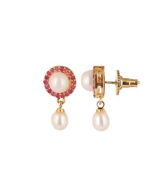 Natural fresh water pearls set from hyderabad 4