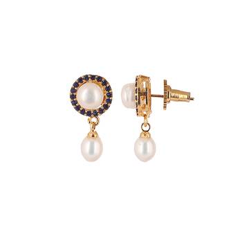 Natural fresh water pearls set from hyderabad 4