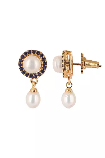 Natural fresh water pearls set from hyderabad