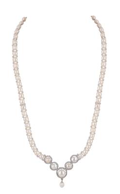 Natural fresh water pearls set from hyderabad 3