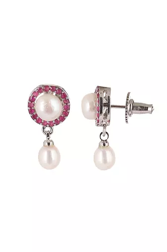 Natural fresh water pearls set from hyderabad