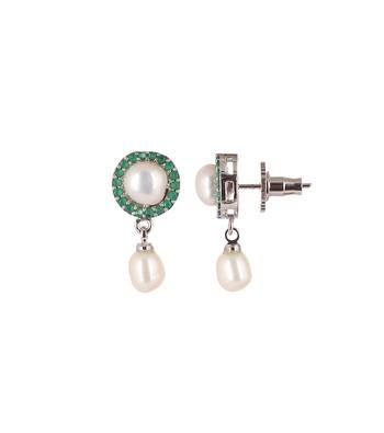 Natural fresh water pearls set from hyderabad 4
