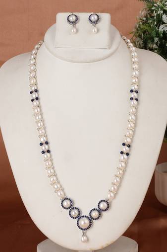 Natural fresh water pearls set from hyderabad