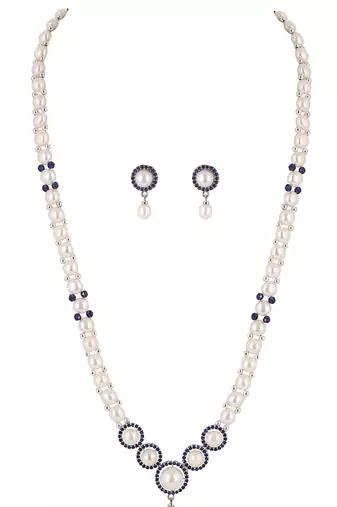 Natural fresh water pearls set from hyderabad