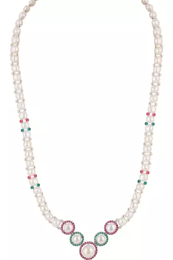 Natural fresh water pearls set from hyderabad