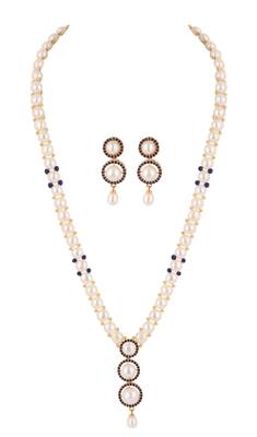 Natural fresh water pearls set from hyderabad 2
