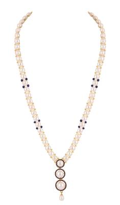 Natural fresh water pearls set from hyderabad 3