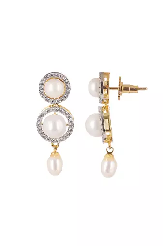 Natural fresh water pearls set from hyderabad