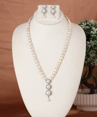 Natural fresh water pearls set from hyderabad 1