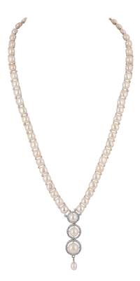 Natural fresh water pearls set from hyderabad 3