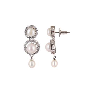 Natural fresh water pearls set from hyderabad 4
