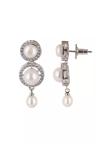 Natural fresh water pearls set from hyderabad
