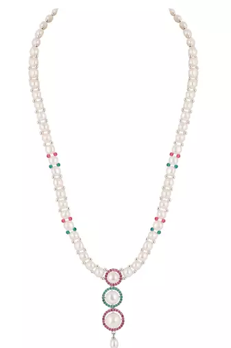 Natural fresh water pearls set from hyderabad