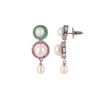 Natural fresh water pearls set from hyderabad 4
