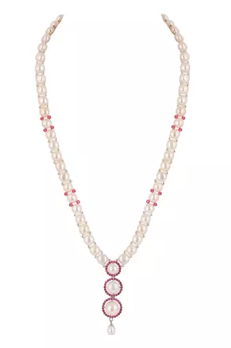 Natural fresh water pearls set from hyderabad