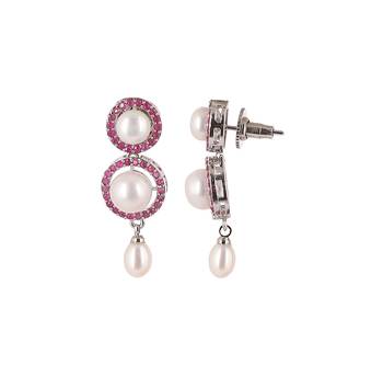 Natural fresh water pearls set from hyderabad 4