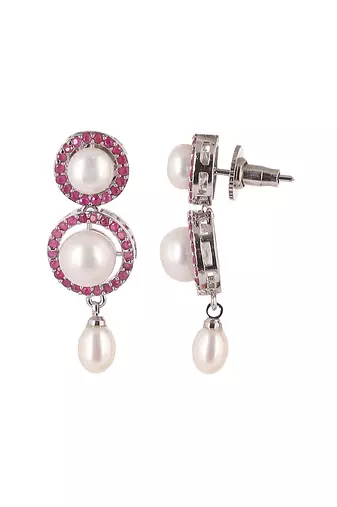 Natural fresh water pearls set from hyderabad