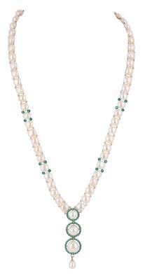 Natural fresh water pearls set from hyderabad 3