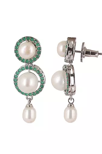 Natural fresh water pearls set from hyderabad
