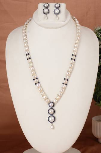 Natural fresh water pearls set from hyderabad
