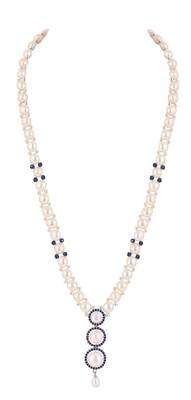 Natural fresh water pearls set from hyderabad 3