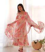 Fusionic multicolor  ethnic-suits with dupatta