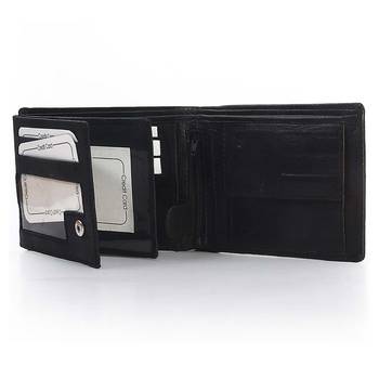 Men Elegant Designer Genuine Leather Black Wallet Deepawali Gift 183 1
