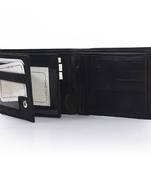 Men Elegant Designer Genuine Leather Black Wallet Deepawali Gift 183