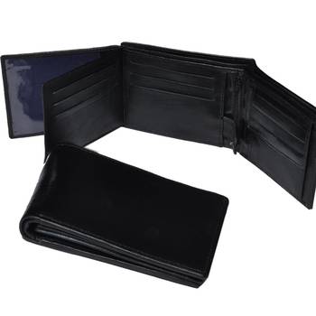 Men Elegant Designer Genuine Leather Black Wallet Deepawali Gift 183 2