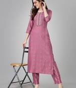WILNERCROWN Designer ethnic set kurta, pant  set for women for casual and festive wear