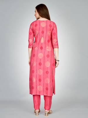 WILNERCROWN Designer ethnic set kurta, pant  set for women for casual and festive wear 2