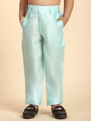 Firozi embellished silk indowestern set for boys party,wedding outfits traditional wear 5