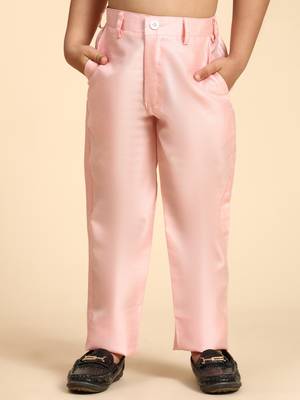 Pink embellished silk indowestern set for boys party,wedding outfits traditional wear 4