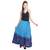 Mirror Work Bandhej Rajasthani Cotton Skirt