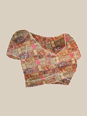 Sangam Prints Multi Color Pashmina Digital Print Party Wear  Pashmina Saree 5