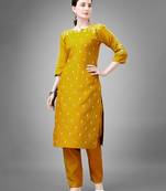 WILNERCROWN Designer ethnic set kurta, pant  set faor women for casual and festive wear