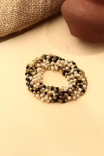 Multicolored Gold-Plated Necklace