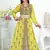 Yellow color Handmade Moroccan Kaftan with hijjab