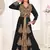 Black color Full Sleeves Handmade Moroccan Kaftan with hijjab