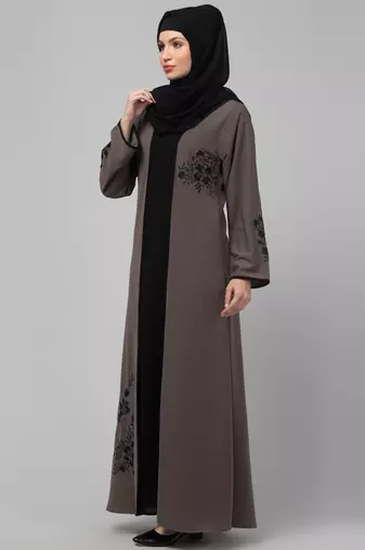 latest embroidered stylish shrug women  Abaya