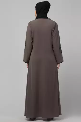 latest embroidered stylish shrug women  Abaya