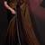 Mustard brown coloured diamond zari resham stone embroidered satin party wear saree with blouse piece