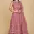 Pink Colour Embroidered Partywear Girlish Lehenga