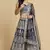Blue Colour Embroidered Partywear Girlish Lehenga