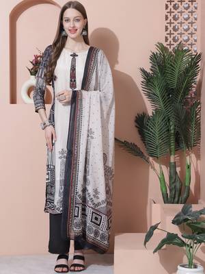 multiColormuslin embroidered dress material 1